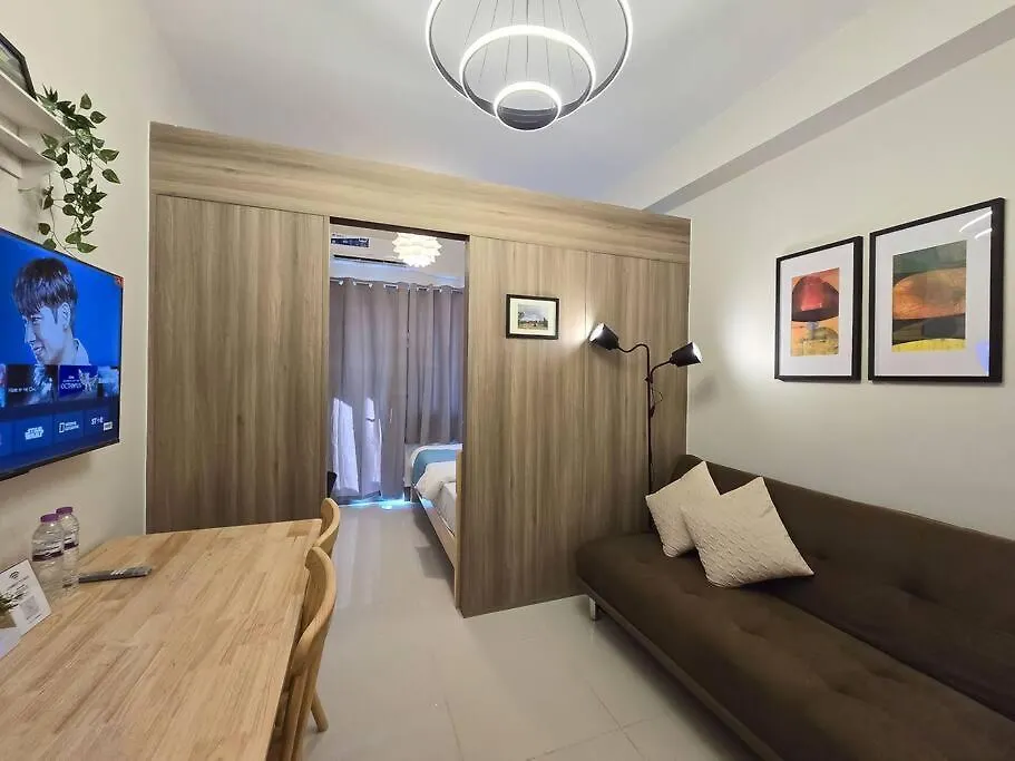 1Br Unit Condotel W Balcony Fame Residences -Fm33 Manila Filippinerne